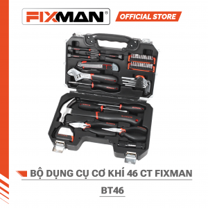 Bộ dụng cụ sửa chữa cơ khí 46 chi tiết hiệu Fixman BT46