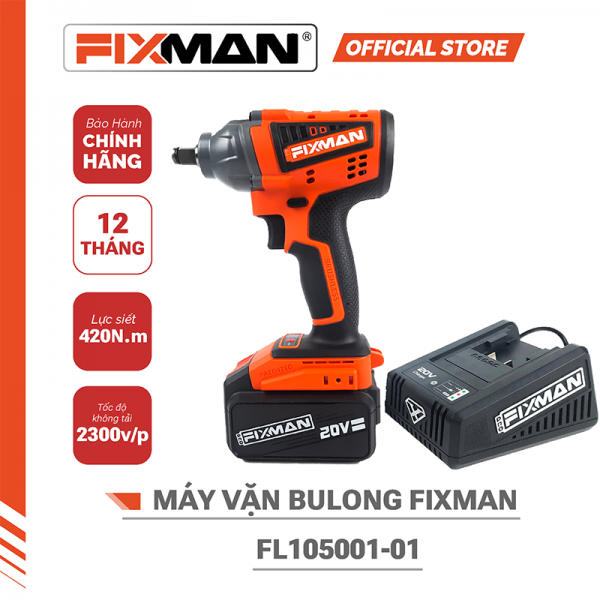 Máy vặn bulong pin Fixman FL105001-01